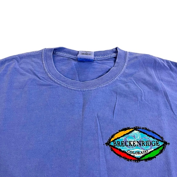 Breckenridge Long Sleeve T Shirt Multi Color Logo - Picture 5 of 16